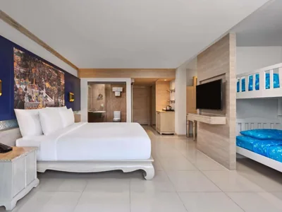 Family Room with King and Bunk Bed — Novotel Phuket Resort